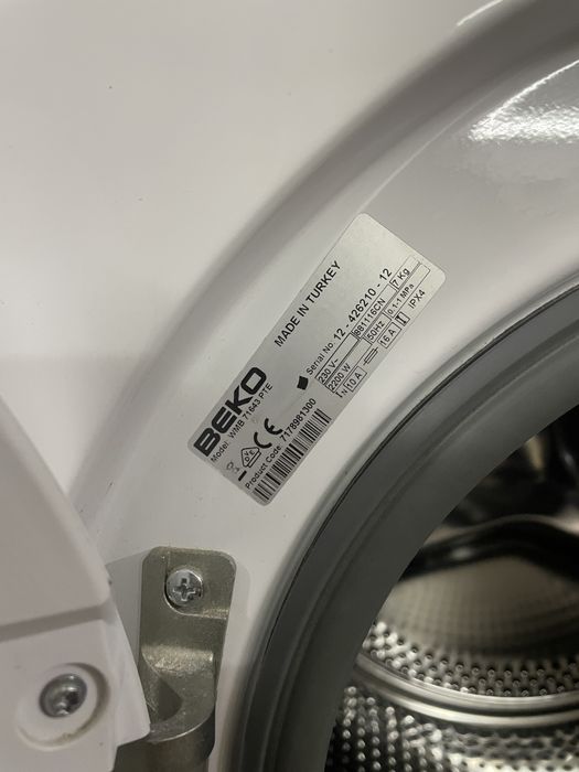 Пральна машина Beko wmb71643 pte