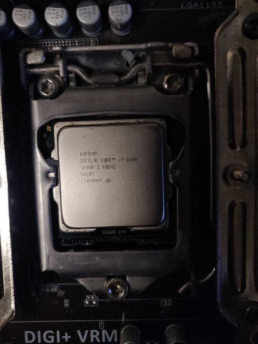 ЦП i7-2600, мат.плата Asus p8z77-v le plus, DDR3 16 GB (2*8), кулер