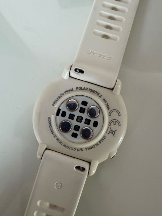 Zegarek polar Ignite 2 - ecru/złoty