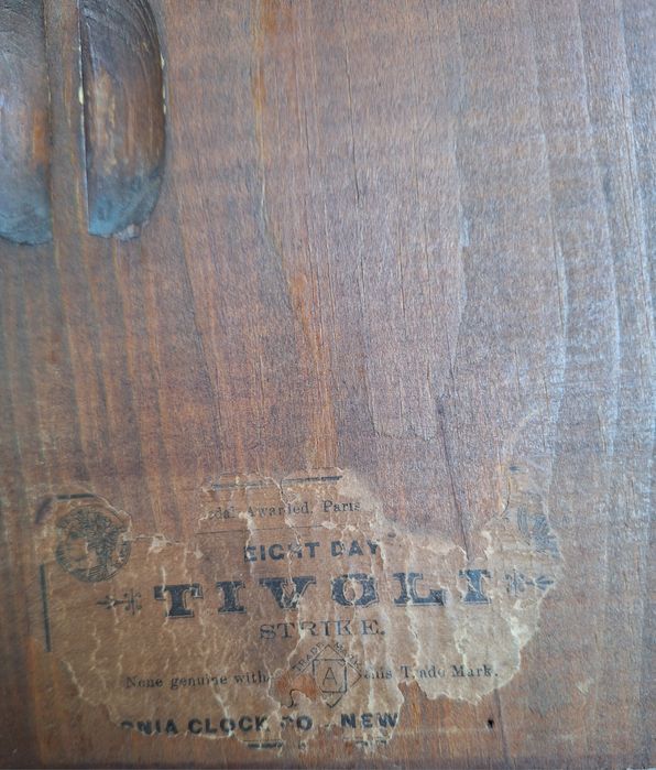 Zegar antyk salonowy Ansonia U.S.A 1882 zabytkowy