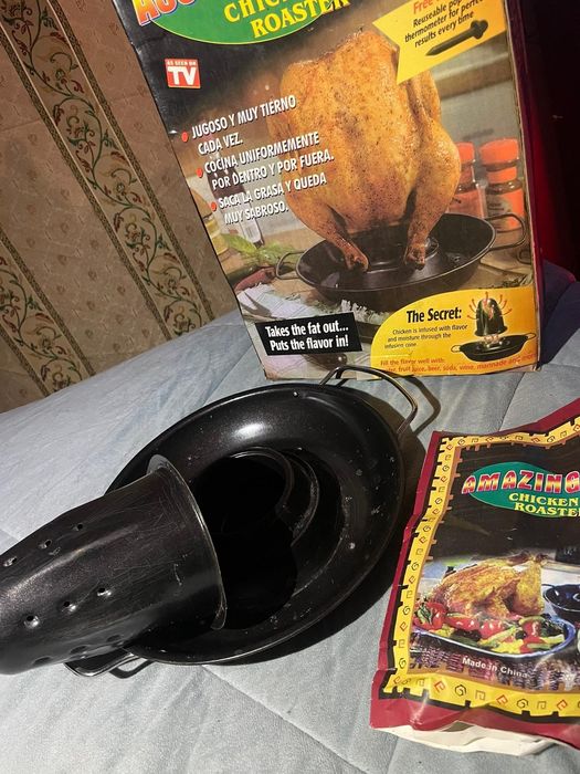 assador de frango e carnes