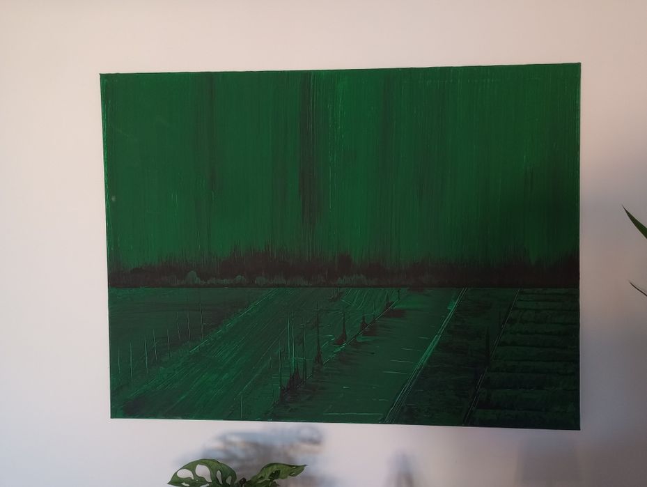 Sprzedam ręcznie malowany wany obraz