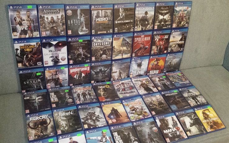 Gry na Playstation 4 dla nowych posiadaczy ps4/tanio