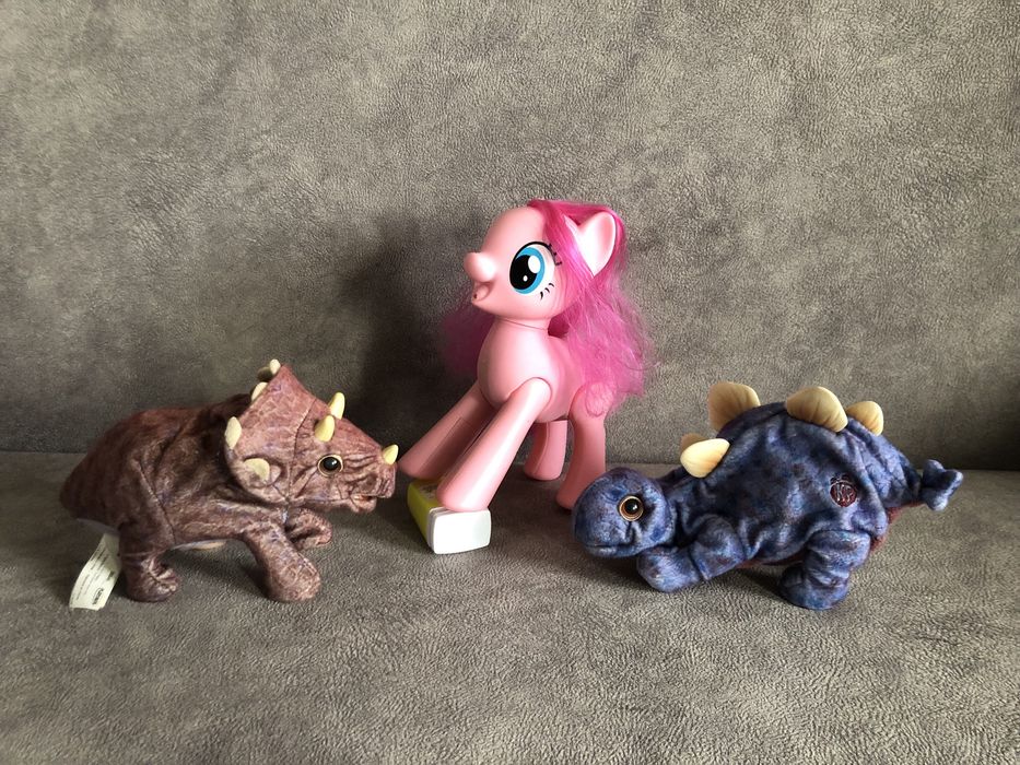 Динозаври реалістичні поні пінки пай