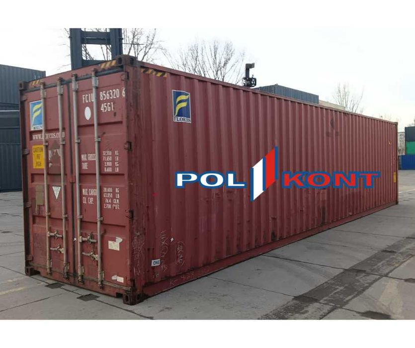 Kontener magazynowy transportowy morski 40 HC - MP