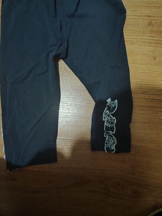 Leggings azuis de menina da Ativo