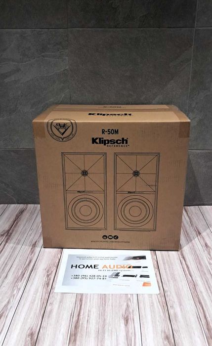 Нова акустика Klipsch Reference R-60M В наявності (R50M/R600F/R800F)