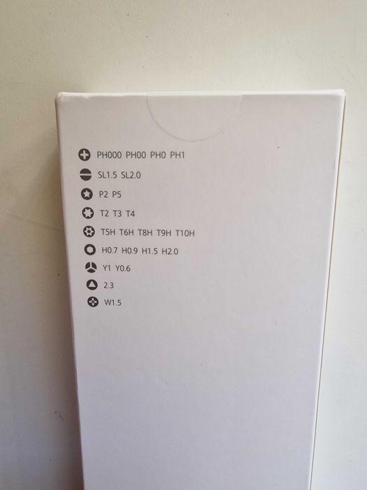 Xiaomi Mijia śrubokręt precyzyjny elektryczny + zestaw bitów 24 sztuki