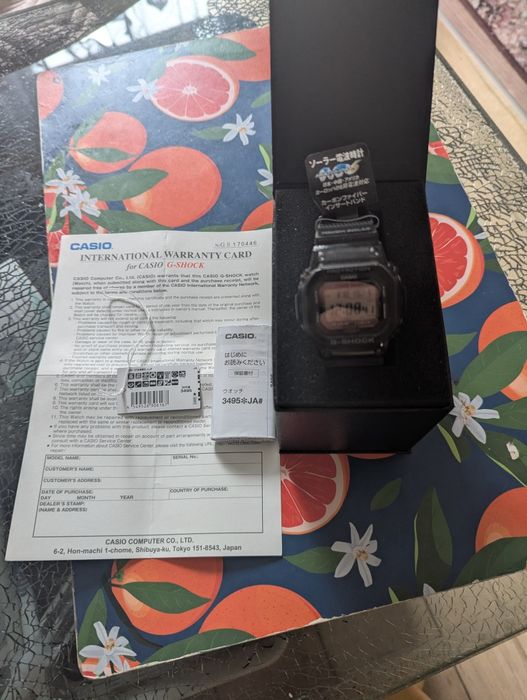 Casio G shock GW S5600u-1JF