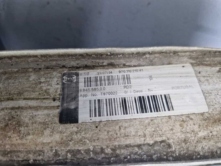 Porsche Panamera 970 Diesel Intercooler Chłodnica Powietrza Prawy