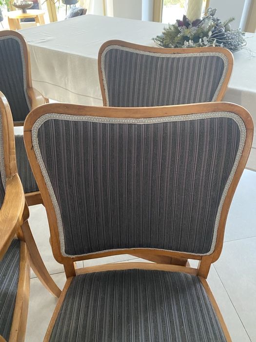 Elegancki komplet 6 krzeseł do salonu/jadalni