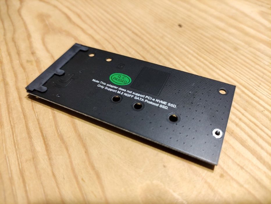 Adaptador SSD M.2 para SATA 3 (NOVO)