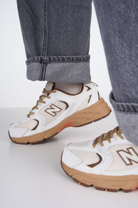 Кросівки Кроссовки New Balance 530 White Brown Коричневый Коричневий Кросовки демісезон
