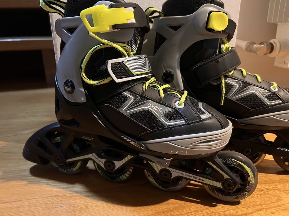 Rolki OXELO fit3 junior, regulowane roz. 32-35