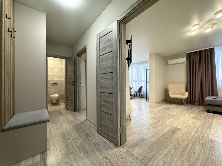 ЖК «Ліко-Град» |18 поверх | 70 м² | 2-кімнатна квартира Сучасний ремонт | вул. Михайла Максимовича