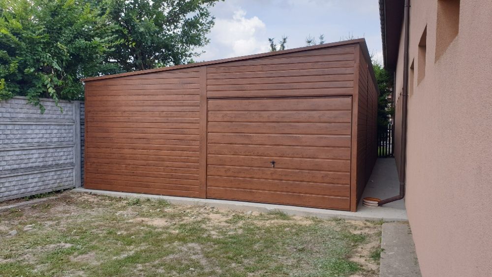 Garaz 6x6 złoty dob pozomo