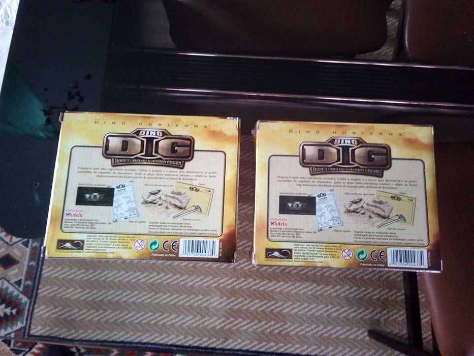 Desenterre e monte estes extraordinários dinossauros!