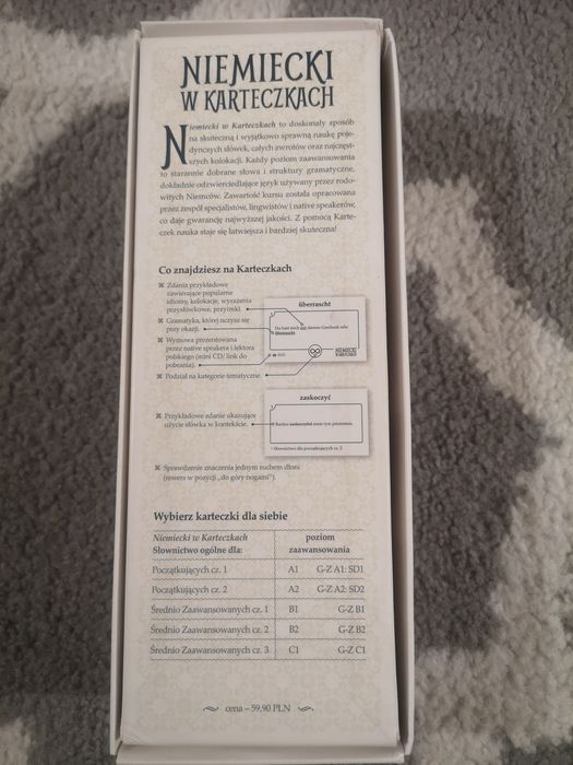 Niemiecki w karteczkach, fiszki 1000 słów, cześć 1