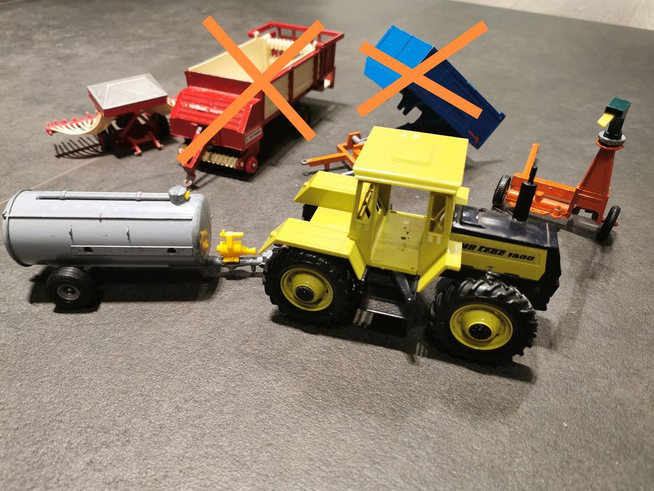 Maszyny rolnicze - zestaw Britains