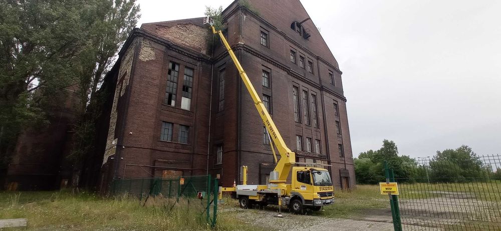 Wynajem zwyżki, podnośnik koszowy 19-27 m Chorzów