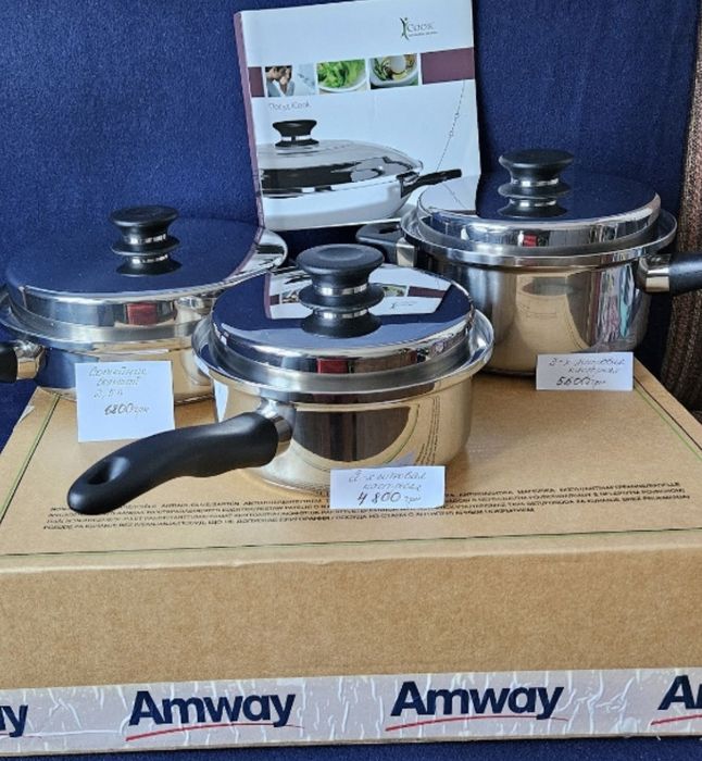 Посуд iCook від Amway,окремо новий ,різний