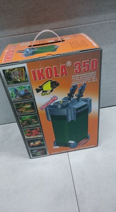 IKOLA 350 filtr zewnętrzny do akwarium do 350l