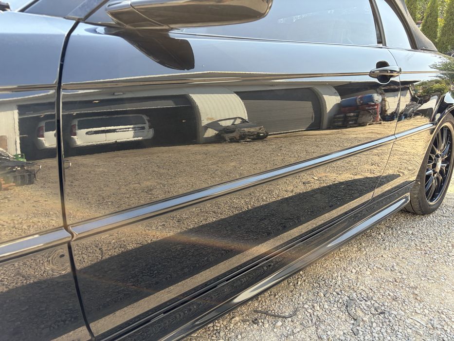 Drzwi prawe lewe bmw e46 coupe cabrio black sapphire 475/9