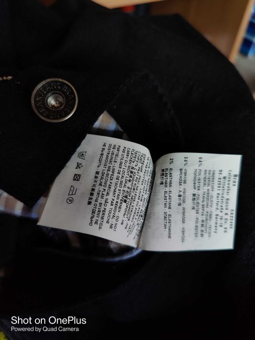Джинсы Brax Cooper jeans Germany w34 stretch grey.