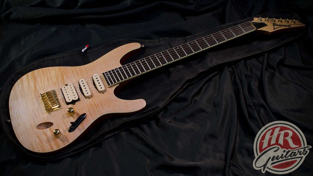 IBANEZ SEW761FM Natural Flat, Dimarzio, 2021, gitara elektryczna