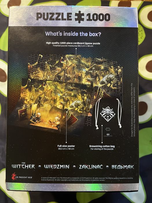 Puzzle Good Loot: Wiedźmin Playing Gwent