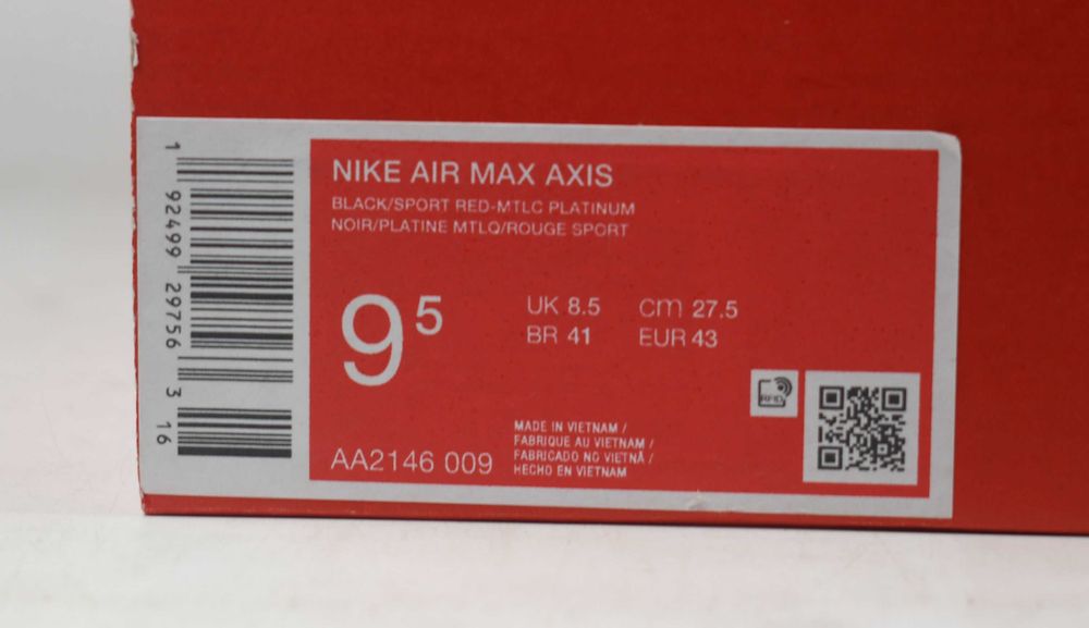Nike Air MAX AXIS AA2146 roz. 43