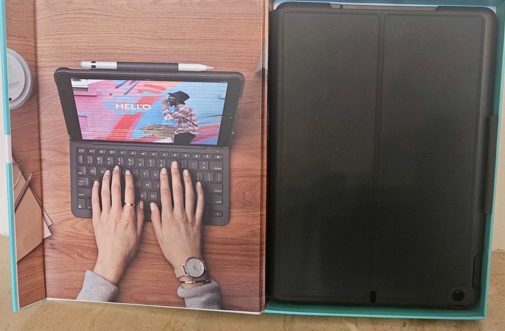 Etui z klapką Logitech do Apple iPad 10,2 czarny