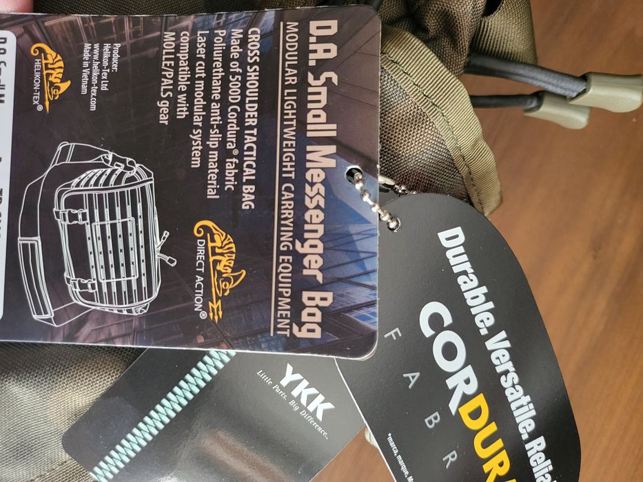 Saco tatico mochila Direct Action Molle Novo camuflado Cordura