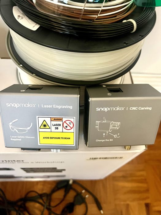 Impressora 3D Snapmaker+ CNC + LASER - 3 em 1