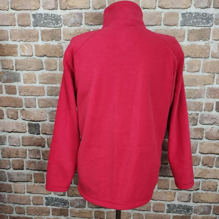Fruit of the loom czerwona gruba bluza polar r. M