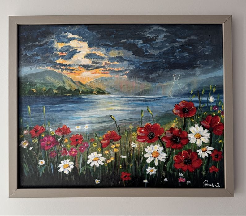 Obraz akrylowy iryginał, 40x50 k, pejzaż