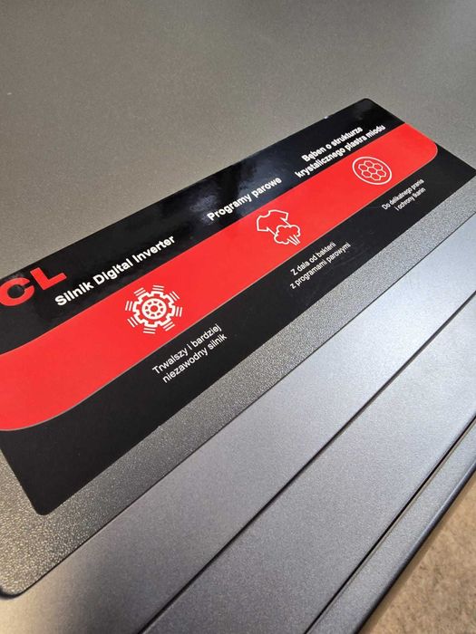 NOWA Pralka TCL FF0612SB1PL steam slim gwar 2 lata F9