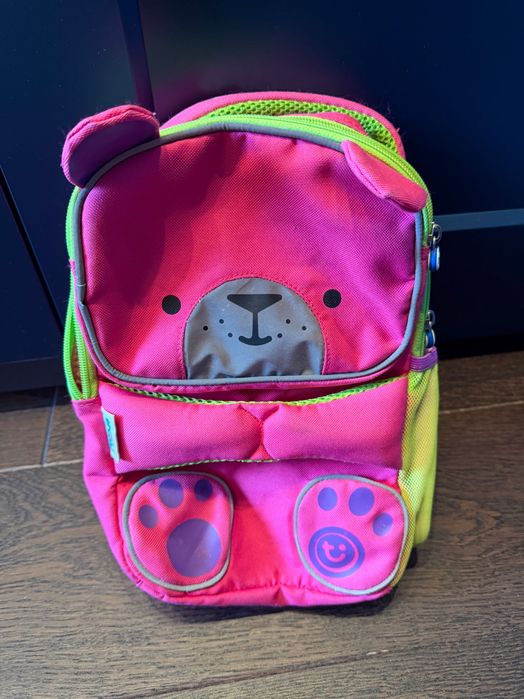 Plecak Toddlepak Trunki różowy miś
