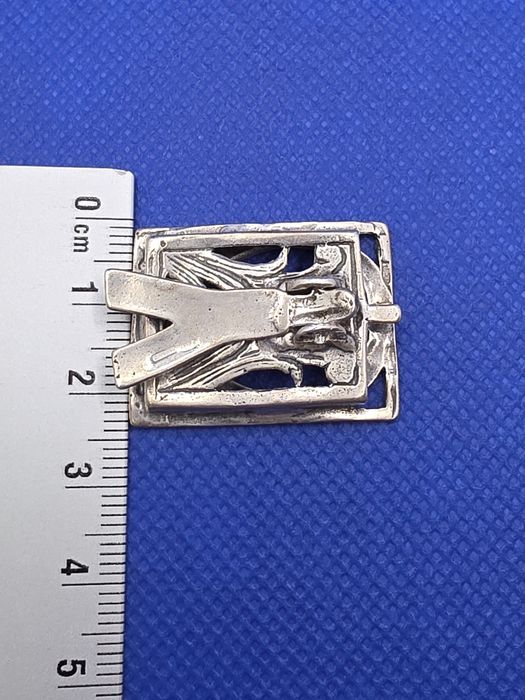 Srebrna miniaturowa ramka na zdjęcia Srebro