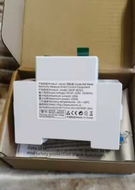 Atorch GR2PWS WiFi 1-100A Счетчик Реле Автомат Таймер Tuya