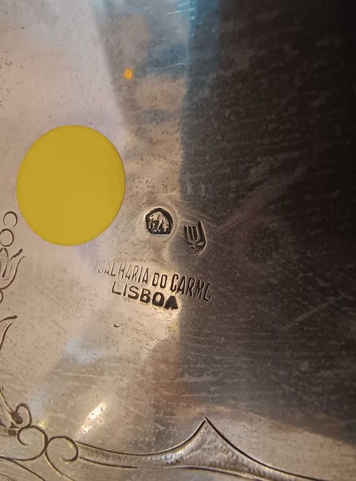 Salva Cesta Bandeja Prata