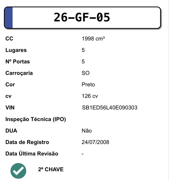 Toyota Avensis SW 2.0 D-4D - 125Cv - 247 Milkm - Nacional