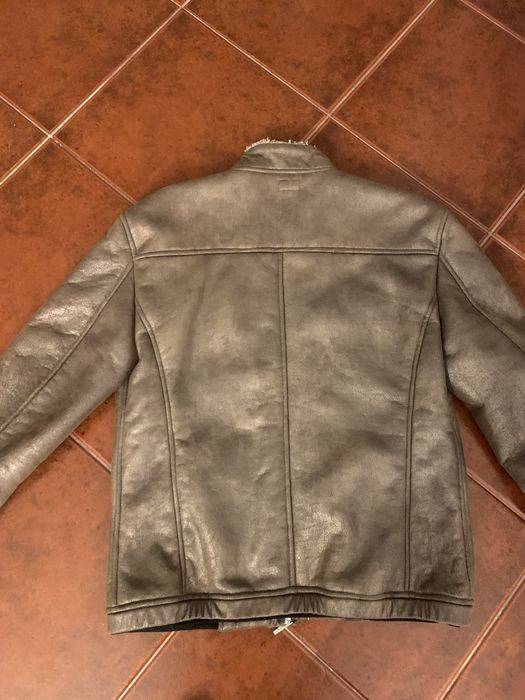 Casaco Pele Bovina c/ pelo Adolfo Dominguez