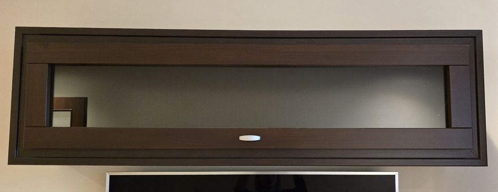 Szafka wisząca w kolorze wenge – 137 cm