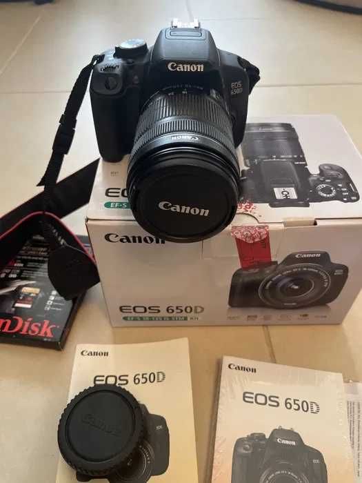 Canon 650D EF-S 18-135 is stm