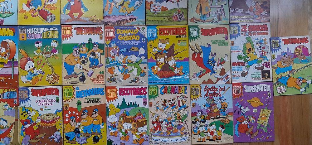 Edição Extra Revistas disney anos 80