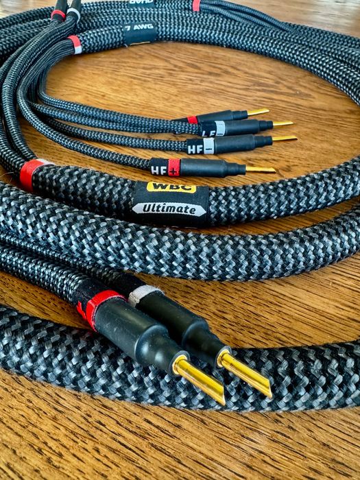 Przewody kable głośnikowe WBC World Best Cables 2,5m Bi-wire banana