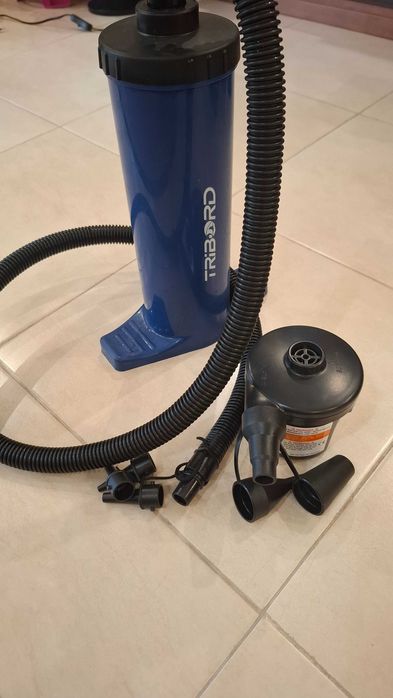 Bomba manual + bomba automatica