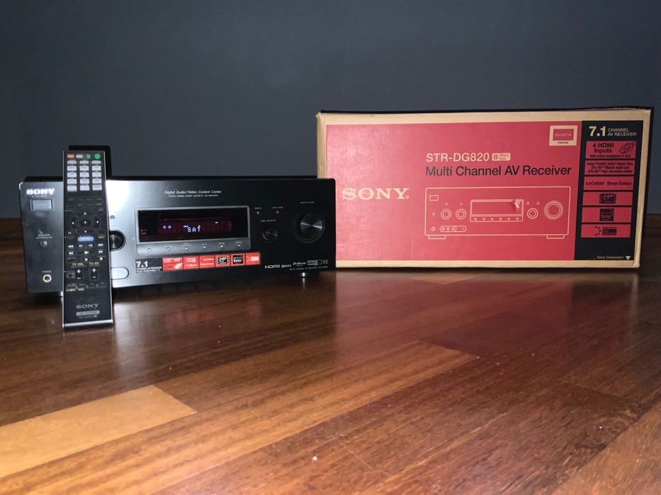 Sprzedam Amplituner Sony STR-DG820 7.1 + kolumny głośnikowe