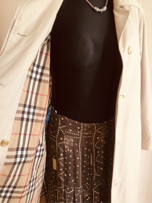 Oryginalny Płaszcz Burberry